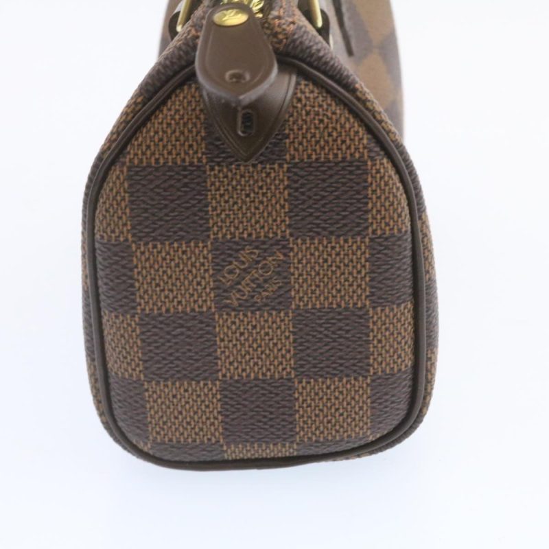 LOUIS VUITTON Damier Ebene Mini Speedy Hand Bag M41534 LV  25202A - Logoexplore - Image 4