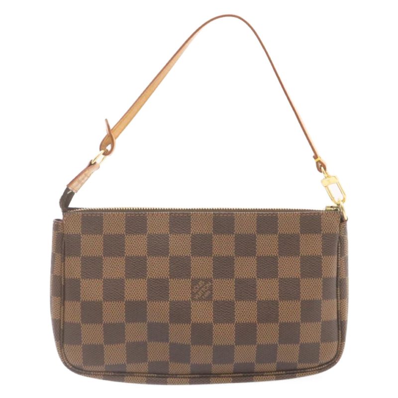 LOUIS VUITTON Damier Ebene Pochette 100th Accessoires Pouch N41206 25208A - Logoexplore - Image 2