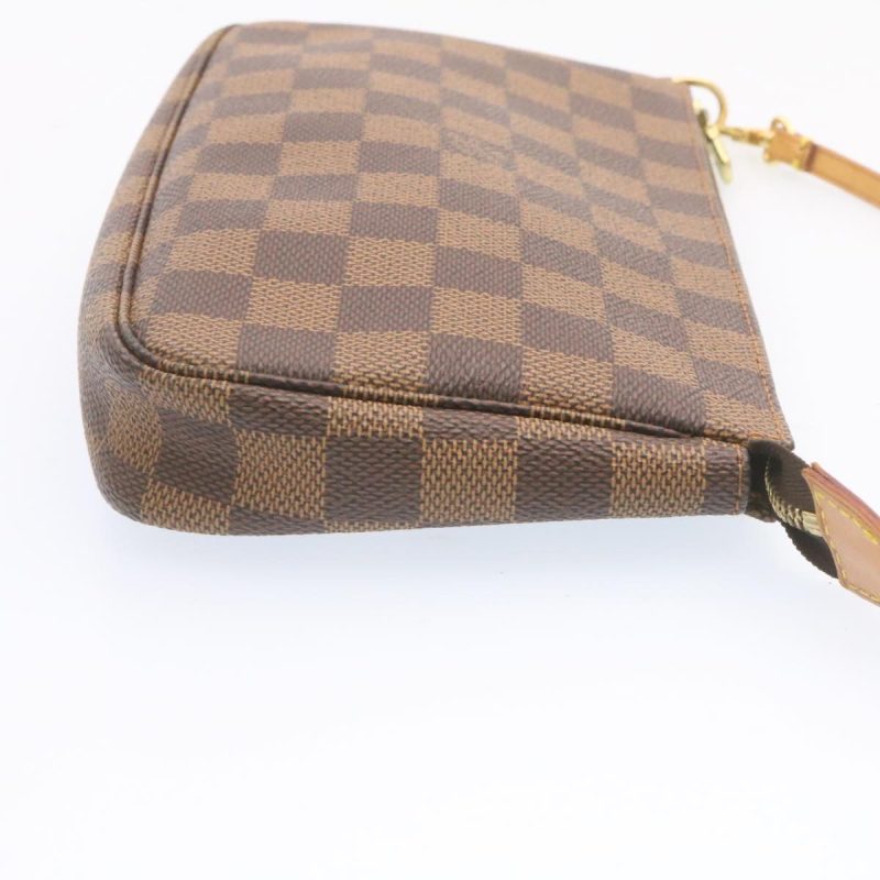 LOUIS VUITTON Damier Ebene Pochette 100th Accessoires Pouch N41206 25208A - Logoexplore - Image 4