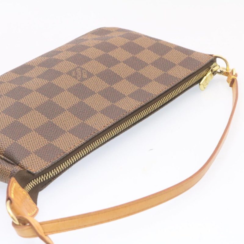 LOUIS VUITTON Damier Ebene Pochette 100th Accessoires Pouch N41206 25208A - Logoexplore - Image 6