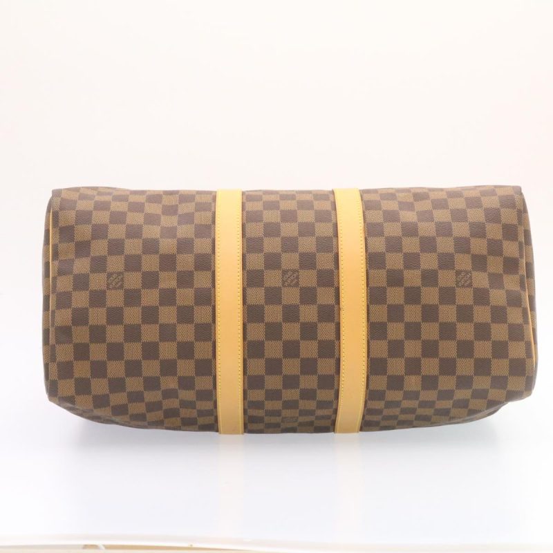 LOUIS VUITTON Damier Ebene Keepall 45 Boston Bag LV  26495A - Logoexplore - Image 5