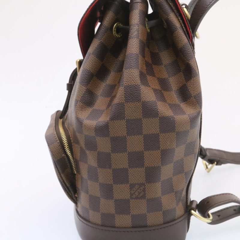 LOUIS VUITTON Damier Ebene Montsouris MM Backpack N51143 LV  26498A - Logoexplore - Image 4