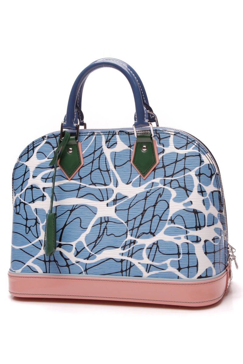 Louis Vuitton Collection Epi Alma PM Bag - Aqua - Logoexplore