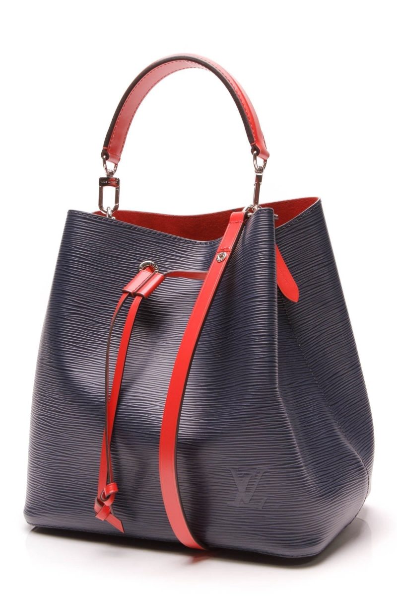 Louis Vuitton Epi NeoNoe Bag - Indigo/Coquelicot - Logoexplore