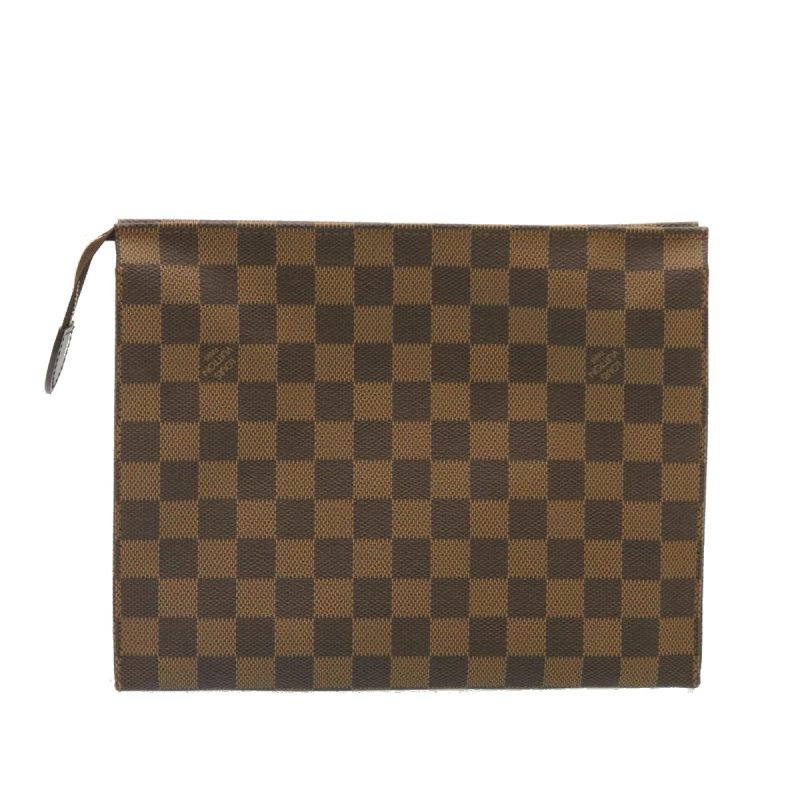 LOUIS VUITTON Damier Ebene Poche Toilette 26 Pouch N47543 26871A - Logoexplore - Image 3