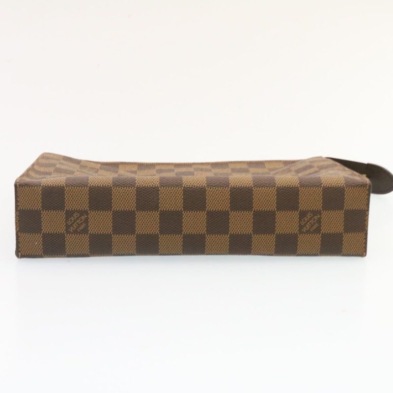 LOUIS VUITTON Damier Ebene Poche Toilette 26 Pouch N47543 26871A - Logoexplore - Image 7