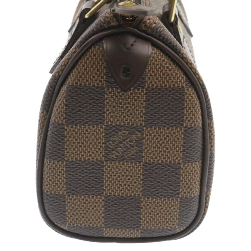 LOUIS VUITTON Damier Ebene Mini Speedy Hand Bag M41534 LV  27265A - Logoexplore - Image 4