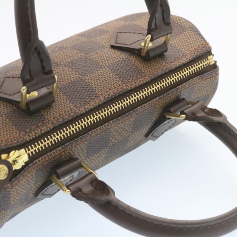 LOUIS VUITTON Damier Ebene Mini Speedy Hand Bag M41534 LV  27265A - Logoexplore - Image 6