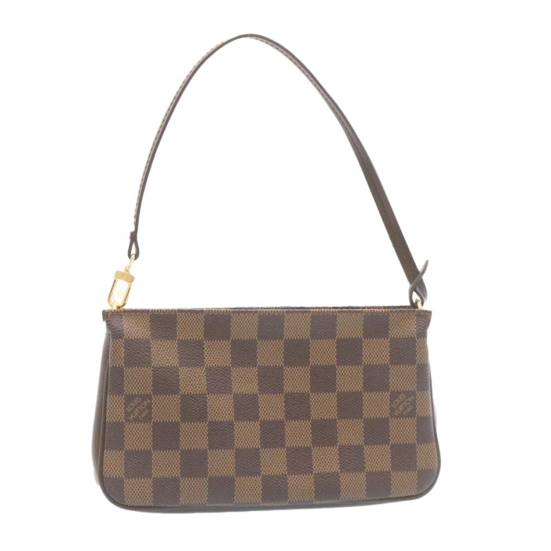 LOUIS VUITTON Damier Ebene Navona Accessory Pouch N51983 LV 27452A - Logoexplore