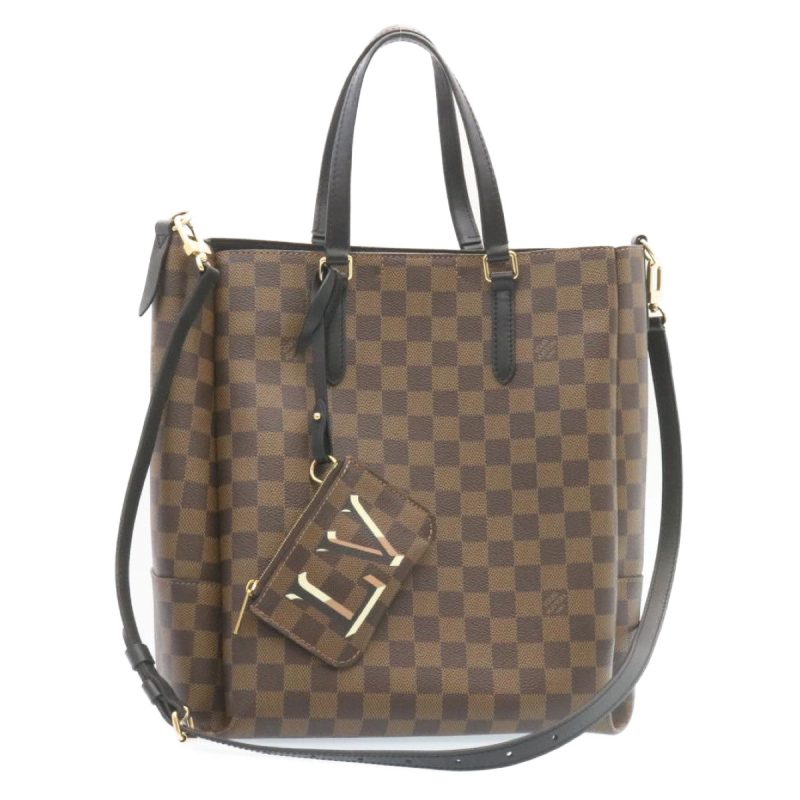 LOUIS VUITTON Damier Ebene Belmont NV BB 2way Hand Bag N60348 LV  27629A - Logoexplore