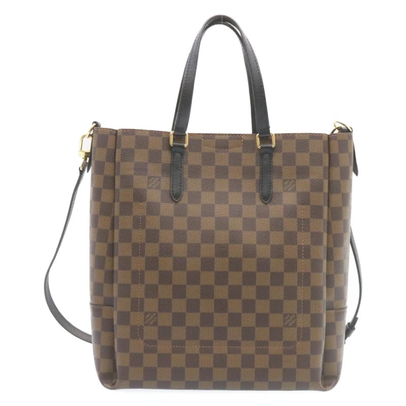 LOUIS VUITTON Damier Ebene Belmont NV BB 2way Hand Bag N60348 LV  27629A - Logoexplore - Image 2