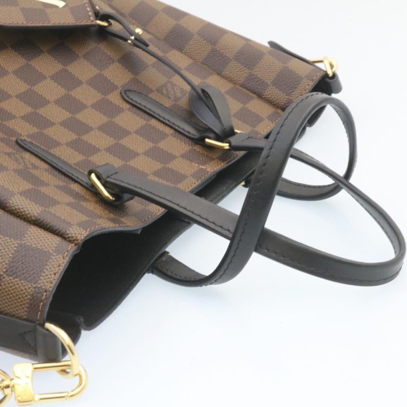 LOUIS VUITTON Damier Ebene Belmont NV BB 2way Hand Bag N60348 LV  27629A - Logoexplore - Image 6