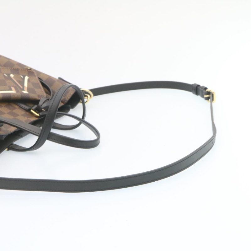 LOUIS VUITTON Damier Ebene Belmont NV BB 2way Hand Bag N60348 LV  27629A - Logoexplore - Image 7