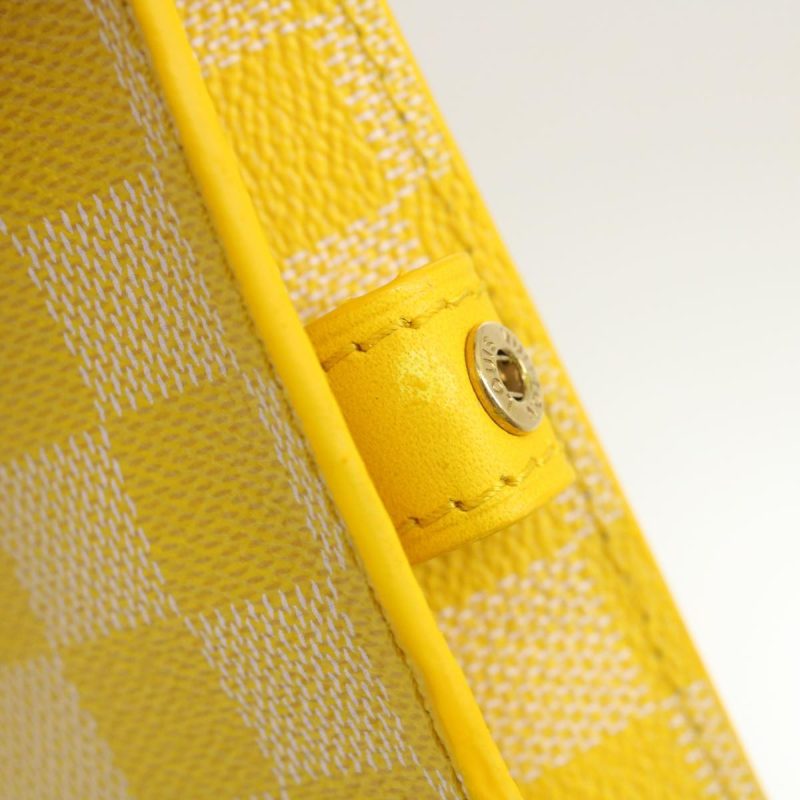 LOUIS VUITTON Damier Color Mobile 2way Shoulder Bag Yellow N41305  27711A - Logoexplore - Image 8
