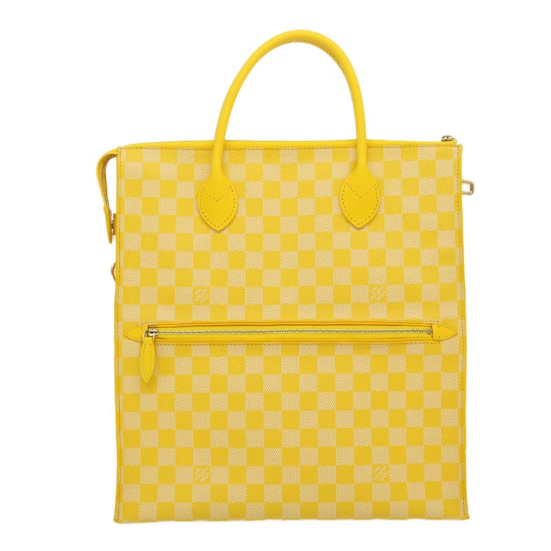 LOUIS VUITTON Damier Color Mobile 2way Shoulder Bag Yellow N41305  27711A - Logoexplore - Image 2
