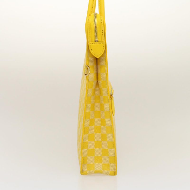 LOUIS VUITTON Damier Color Mobile 2way Shoulder Bag Yellow N41305  27711A - Logoexplore - Image 3