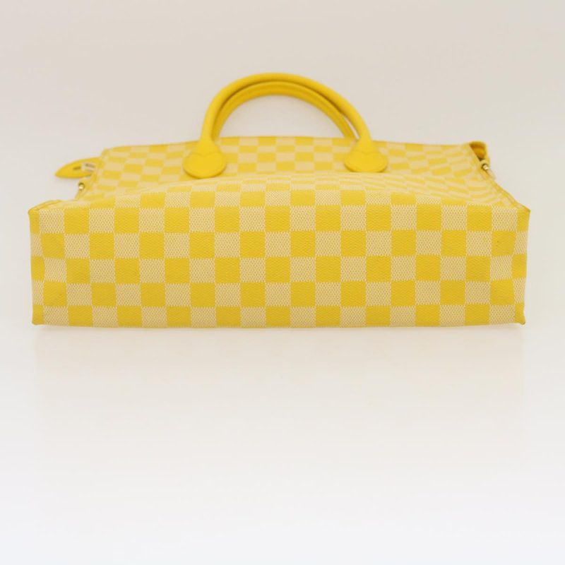 LOUIS VUITTON Damier Color Mobile 2way Shoulder Bag Yellow N41305  27711A - Logoexplore - Image 5