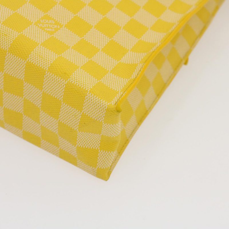 LOUIS VUITTON Damier Color Mobile 2way Shoulder Bag Yellow N41305  27711A - Logoexplore - Image 7