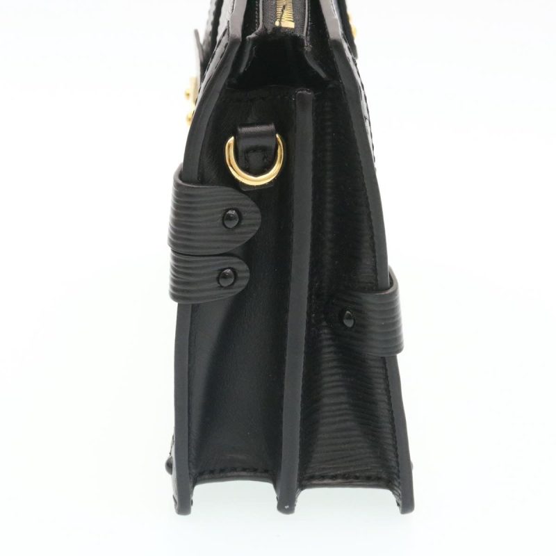 LOUIS VUITTON Epi Trunk Clutch 2Way Shoulder Bag Black M53052 28382A - Logoexplore - Image 3