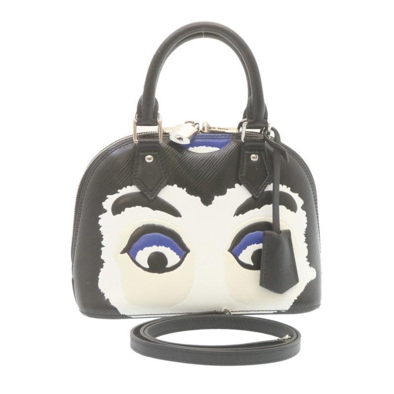 LOUIS VUITTON Epi Kabuki Alma BB Shoulder Bag Black M43506 LV  29089A - Logoexplore