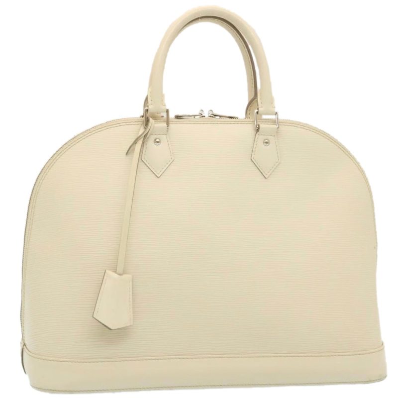LOUIS VUITTON Epi Alma GM Hand Bag White M4032J 29185 - Logoexplore