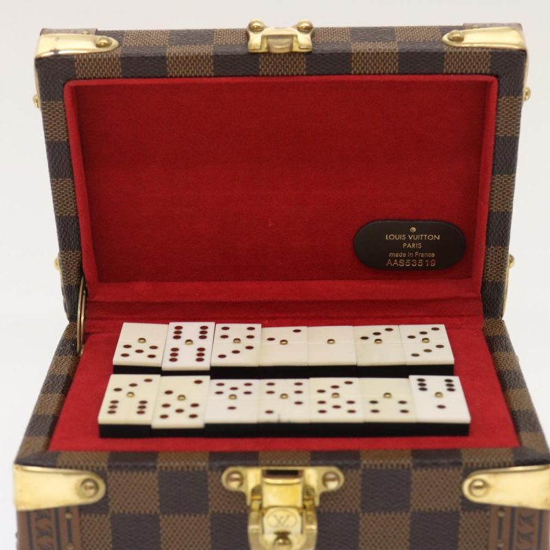 LOUIS VUITTON Damier Ebene Domino 28 Trunk LV  29522A - Logoexplore - Image 8
