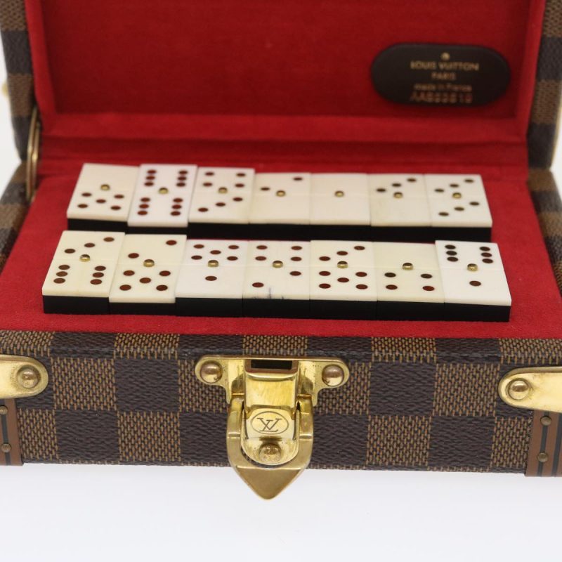 LOUIS VUITTON Damier Ebene Domino 28 Trunk LV  29522A - Logoexplore - Image 9