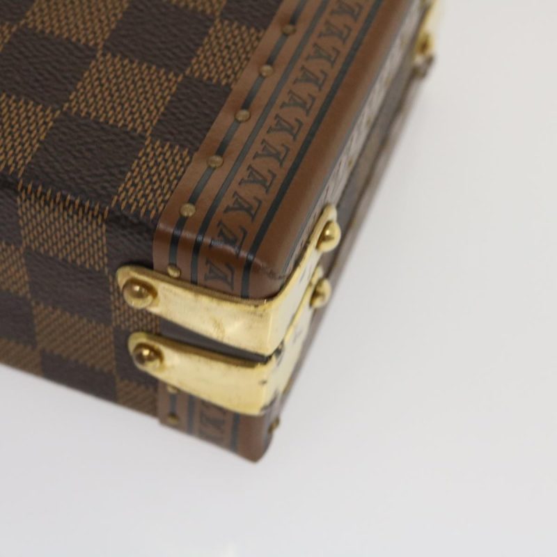 LOUIS VUITTON Damier Ebene Domino 28 Trunk LV  29522A - Logoexplore - Image 7