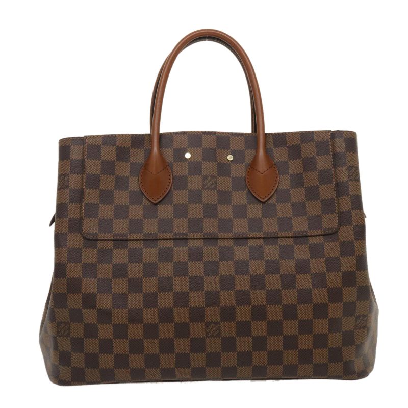 LOUIS VUITTON Damier Ebene Ascot Hand Bag N41273 LV  29546A - Logoexplore - Image 2
