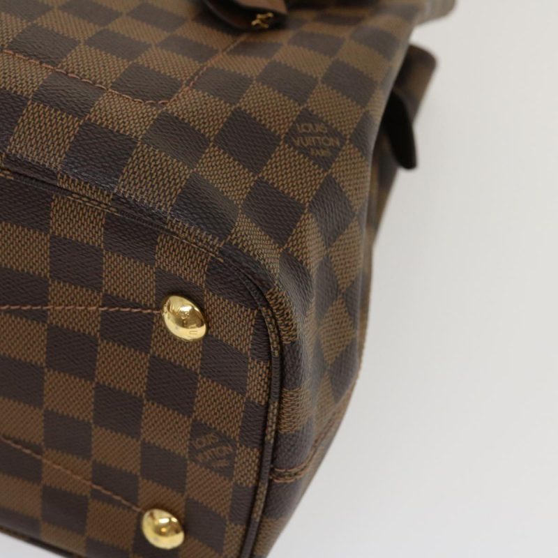 LOUIS VUITTON Damier Ebene Ascot Hand Bag N41273 LV  29546A - Logoexplore - Image 8