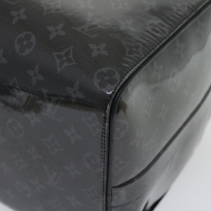 LOUIS VUITTON Eclipse Glaze Keepall Bandouliere 50 Boston Bag M43901 Auth 29548A - Logoexplore - Image 8