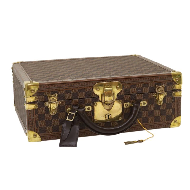 LOUIS VUITTON Damier Ebene Cotoville 40 Trunk LV  29607A - Logoexplore