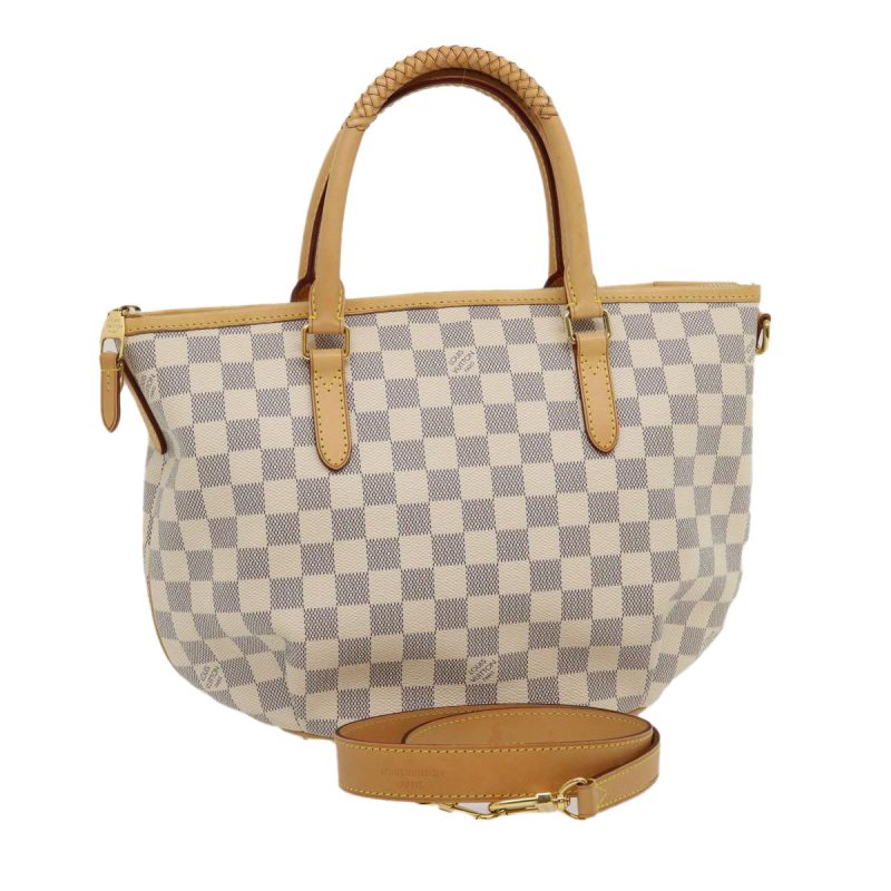 LOUIS VUITTON Damier Azur Riviera PM 2Way Tote Bag N48250 29879A - Logoexplore