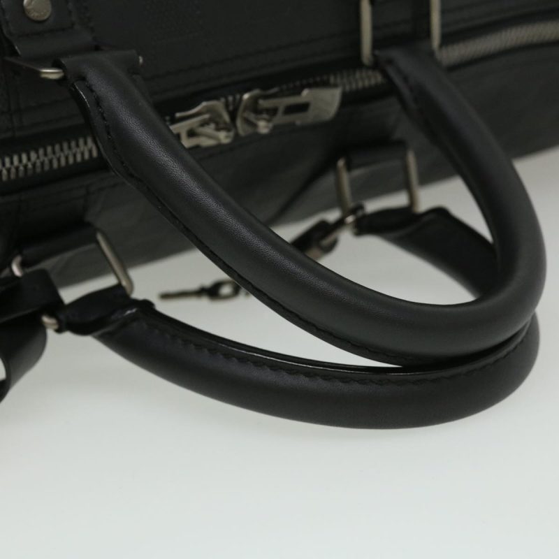 LOUIS VUITTON Damier Infini Keepall Bandouliere 45 Boston Bag N41145 LV 29957A - Logoexplore - Image 7