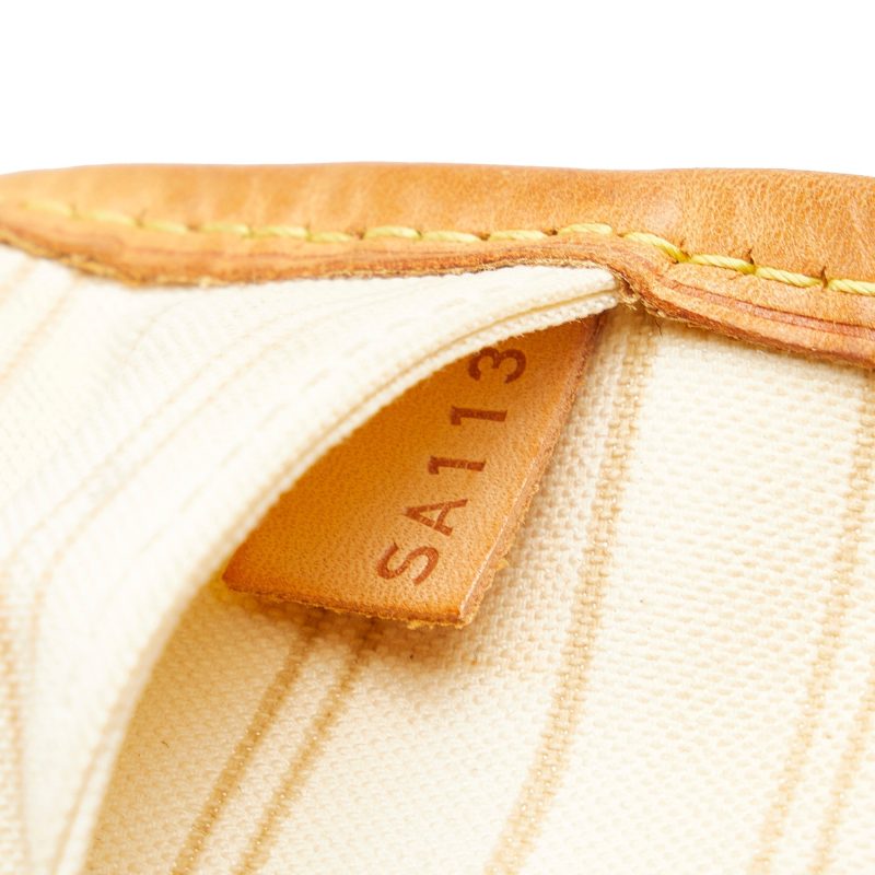 LOUIS VUITTON Damier Azur Neverfull MM Tote Bag - Logoexplore - Image 6