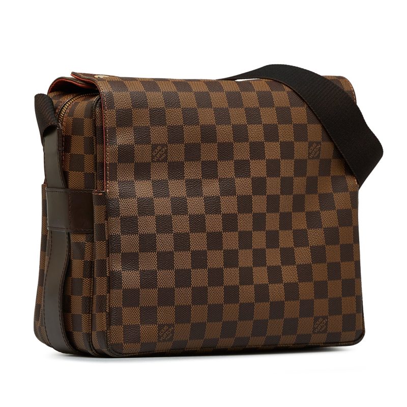 LOUIS VUITTON Damier Ebene Naviglio Crossbody Bag - Logoexplore - Image 2
