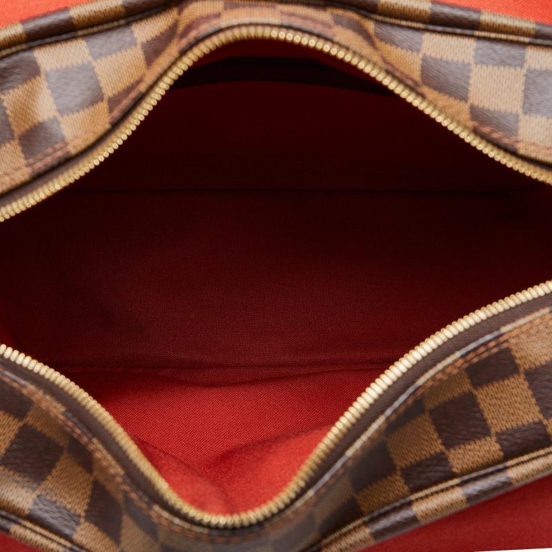 LOUIS VUITTON Damier Ebene Naviglio Crossbody Bag - Logoexplore - Image 5