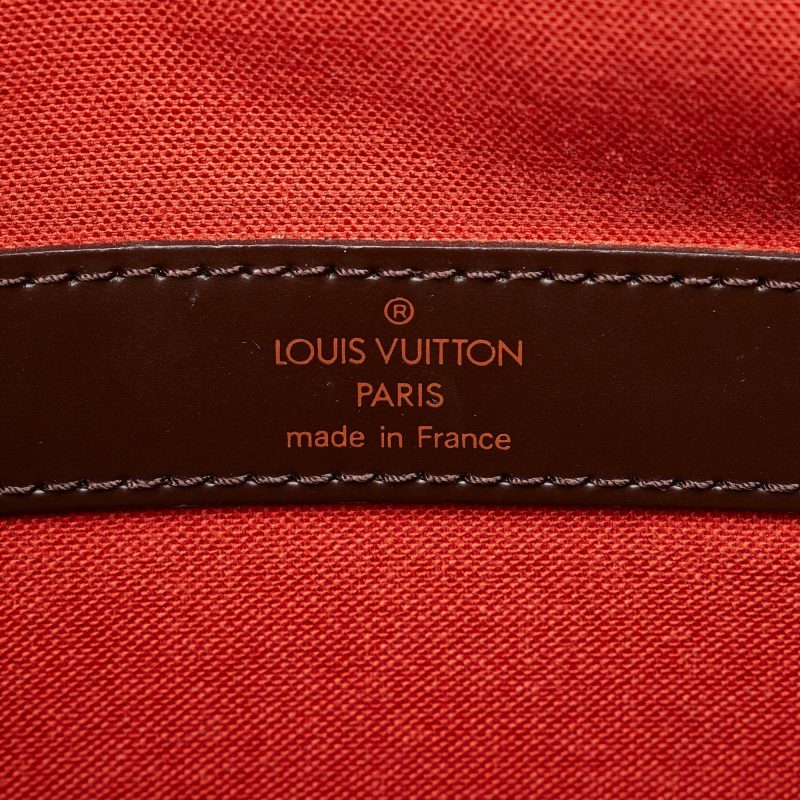 LOUIS VUITTON Damier Ebene Naviglio Crossbody Bag - Logoexplore - Image 6