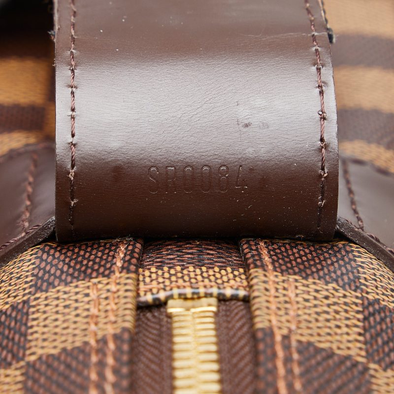 LOUIS VUITTON Damier Ebene Naviglio Crossbody Bag - Logoexplore - Image 7