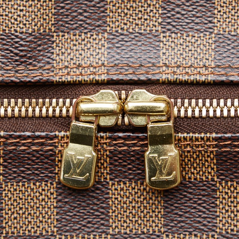 LOUIS VUITTON Damier Ebene Naviglio Crossbody Bag - Logoexplore - Image 8
