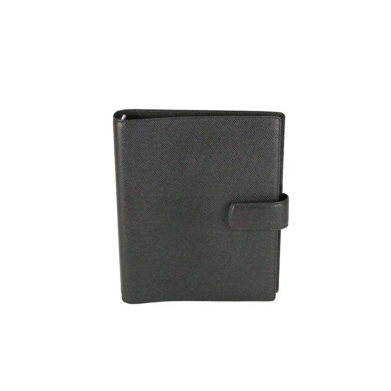 Louis Vuitton Filofax Black Taiga Leather - Logoexplore - Image 2