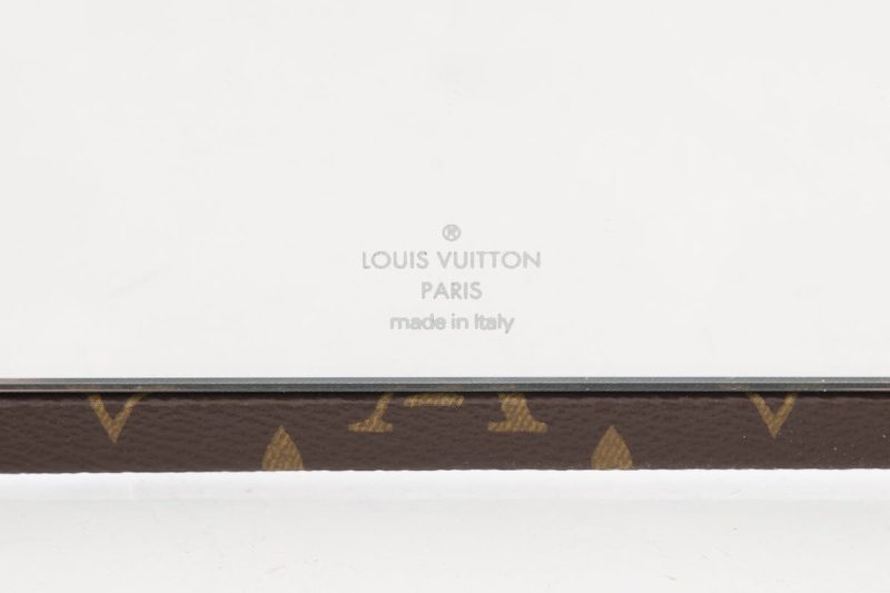 Louis Vuitton Brown Tri Fold Canvas Mirror on Chain - Logoexplore - Image 4