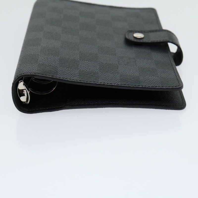 LOUIS VUITTON Damier Graphite Agenda MM Day Planner Cover 30237A - Logoexplore - Image 3