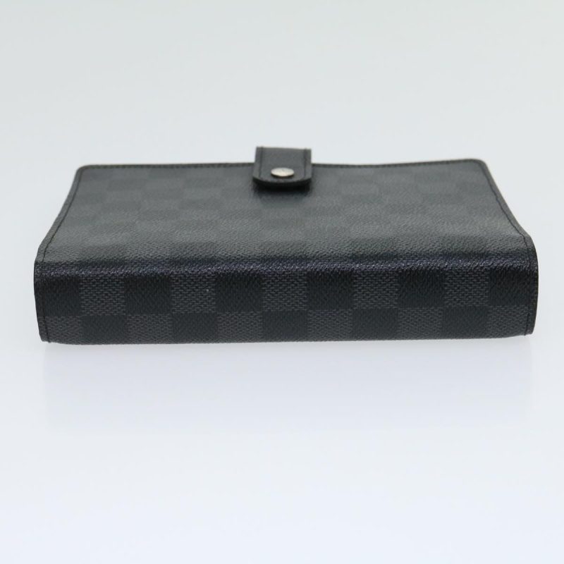 LOUIS VUITTON Damier Graphite Agenda MM Day Planner Cover 30237A - Logoexplore - Image 6