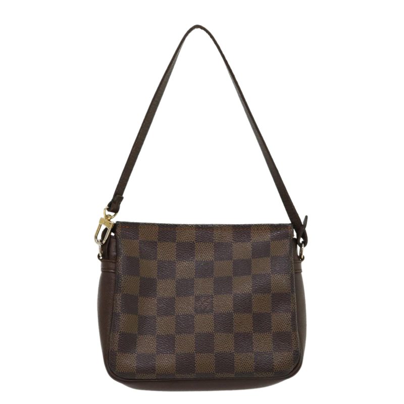 LOUIS VUITTON Damier Ebene Trousse Makeup Hand Pouch N51982 30445 - Logoexplore - Image 2