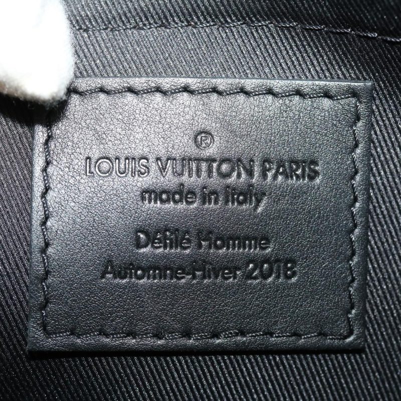 LOUIS VUITTON Eclipse Glaze Pochette Cosmos Clutch Bag M63373  30484A - Logoexplore - Image 9
