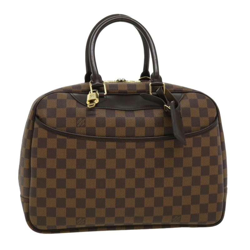 LOUIS VUITTON Damier Ebene Deauville Hand Bag SP Order N47272  30665 - Logoexplore