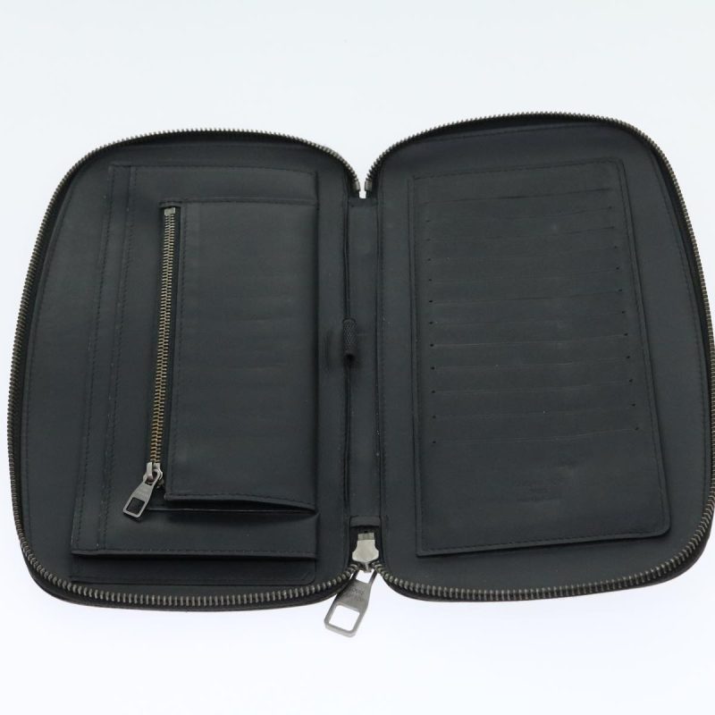LOUIS VUITTON Damier Infini Atoll Travel Case Black N41380 30675 - Logoexplore - Image 10