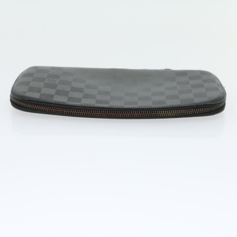 LOUIS VUITTON Damier Infini Atoll Travel Case Black N41380 30675 - Logoexplore - Image 4