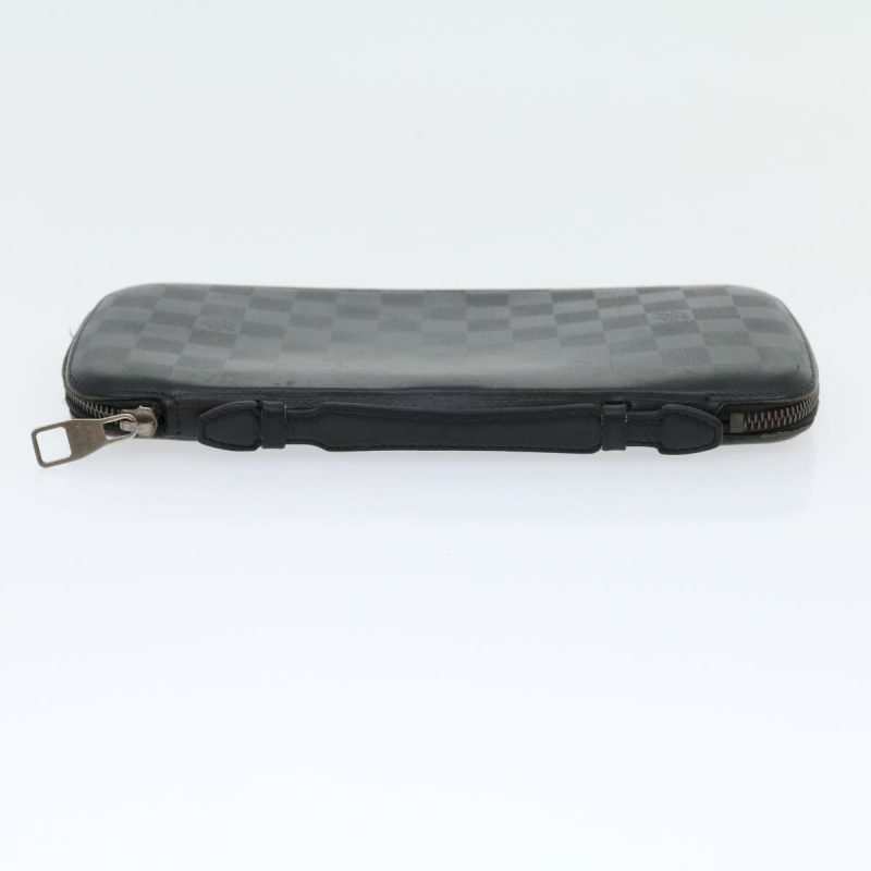 LOUIS VUITTON Damier Infini Atoll Travel Case Black N41380 30675 - Logoexplore - Image 6